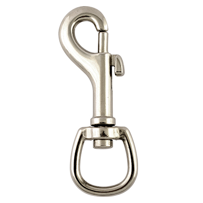 Bolt Snap, Rust proof metal snap hook ,Nickel plated , Eletro galvanized ,Brass platedChromium plated , Alloy zine die castingElectric Dipping Swivel round eye snap hook.