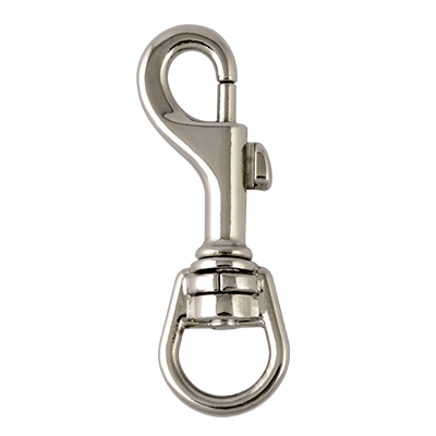 Bolt Snap, Rust proof metal snap hook ,Nickel plated , Eletro galvanized ,Brass platedChromium plated , Alloy zine die castingElectric Dipping Swivel round eye snap hook.