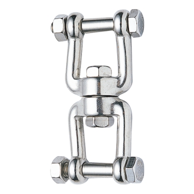 Jaw+Jaw Swivels, Stainless 316 with Hex Screw & Nut