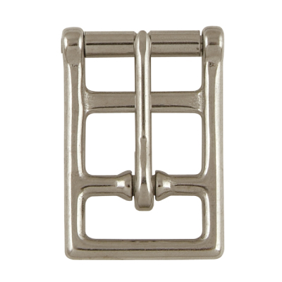 Stainless Steel Loss Wax Girth & Stirrup Buckle with Roller