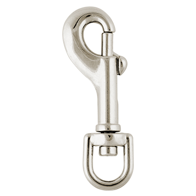 Bolt Snap, Rust proof metal snap hook ,Nickel plated , Eletro galvanized ,Brass platedChromium plated , Alloy zine die castingElectric Dipping Swivel round eye snap hook.