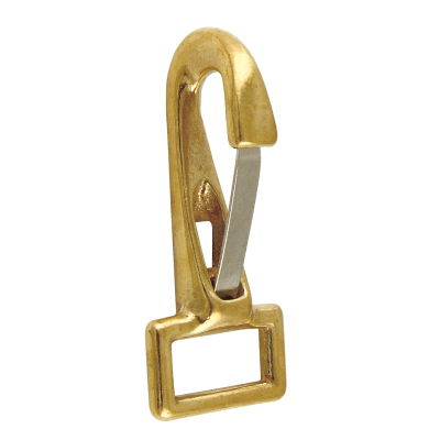 Rigid Strap Eye Spring Snap Hook, Nickel plated , Eletro galvanized Chromium plated , Bronze casting, Cast brass square loop snaps