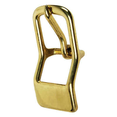 Solid Brass Jumbo Shaft Loop Buckle