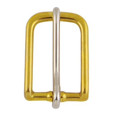 Solid Brass Buckle with Stainless Steel Tongue