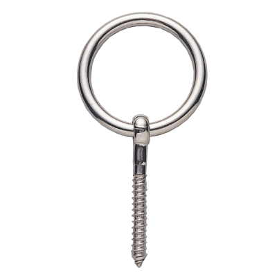 Ring Bolt, W/Lag Screw, Stainless 304 or 316