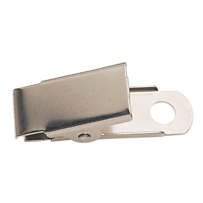 Sheet Steel Nickle Plated Badage Clip