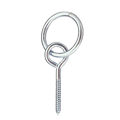 Steel Zinc Plated Hitching Ring Hook Screw