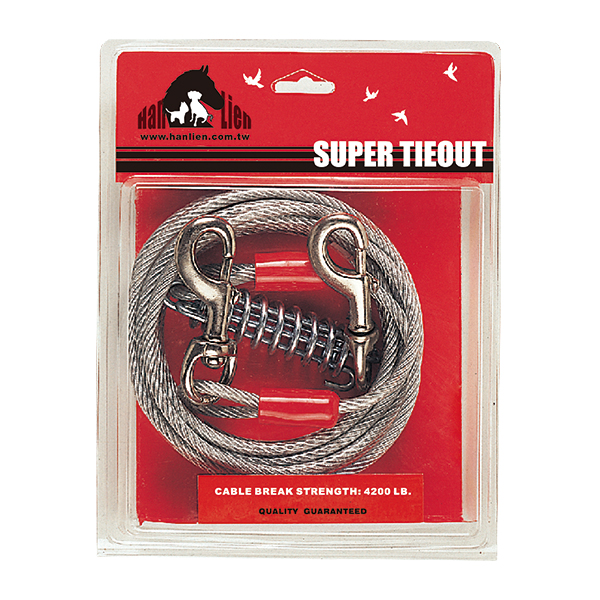Super Cable Tieout with Spring