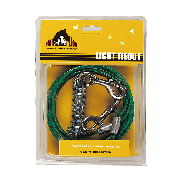 Light Cable Tieout with Spring
