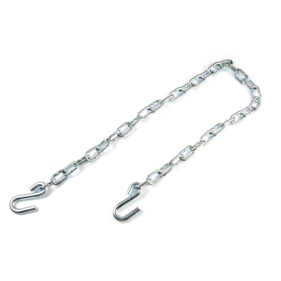 Trailer Safety Chain Assemblies with S-Hook or Quick Link