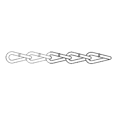 Coil Chain-Twist Link
