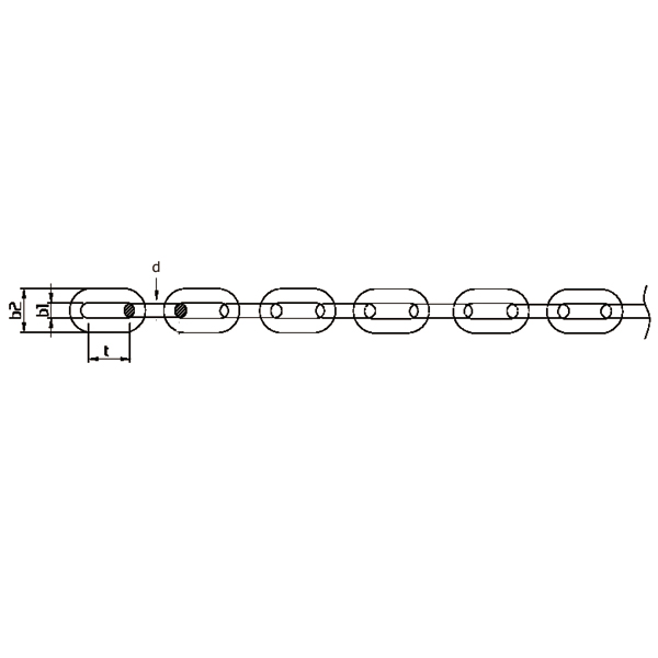 DIN 763 Link Chain