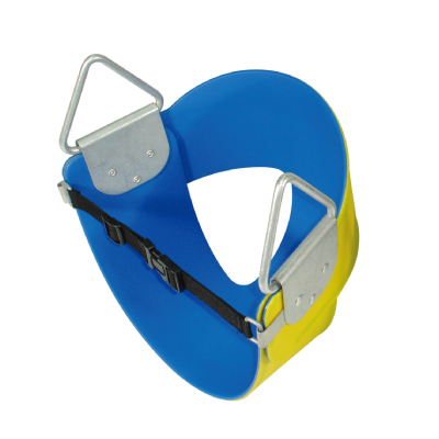 Plastic Half Buckle Swing Seat with Steel Sheet Inserted Assemcled