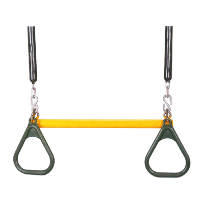 Trapeze Bar with Triangular Rings Chained