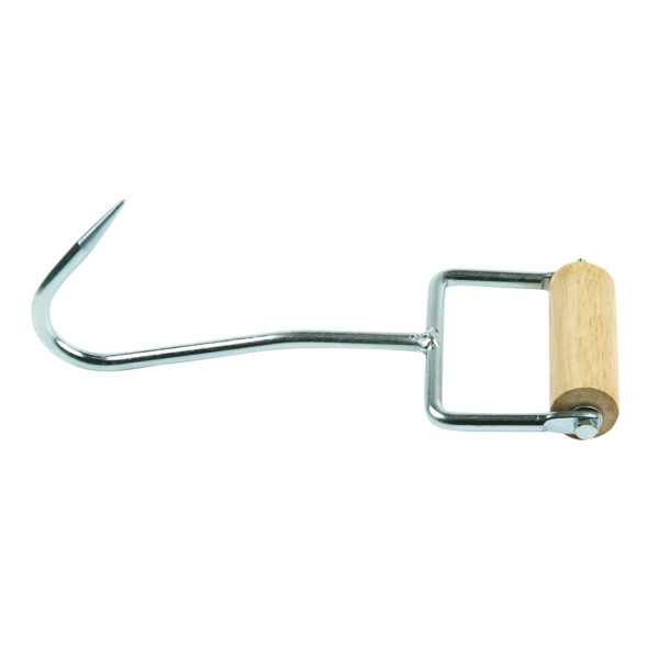 Wooden Handle Hay Hook