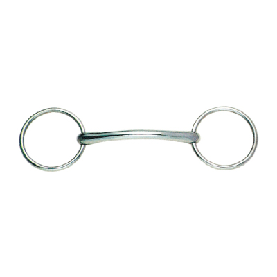 Ring Snaffle English Bit