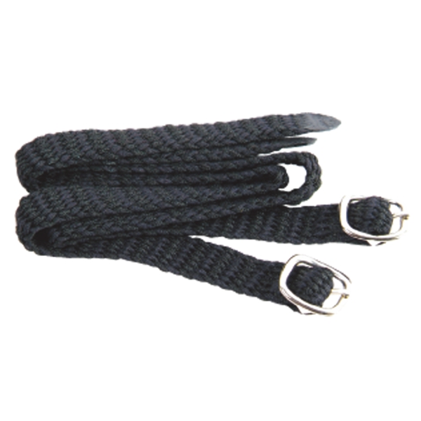 Heavy Braided Nylon, Spur Strap, Pair 
with NP Zinc Diecast Buckle