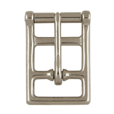 Stainless Steel Loss Waxr Girth & Stirrup Buckle with Roller