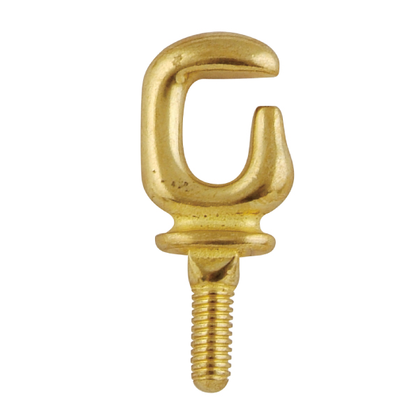 Solid Brass Rein Hook