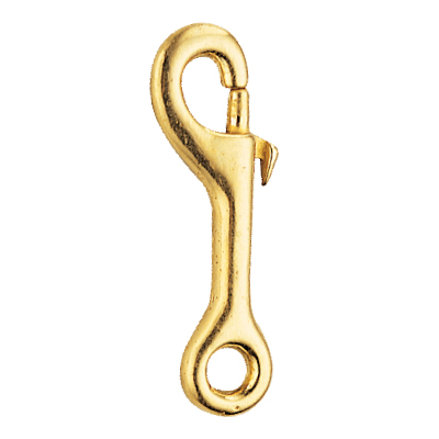 Solid Brass Rigid Eye Bolt Snap