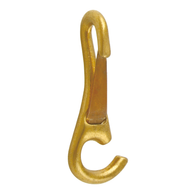 Solid Brass Open Eye Spring Snap