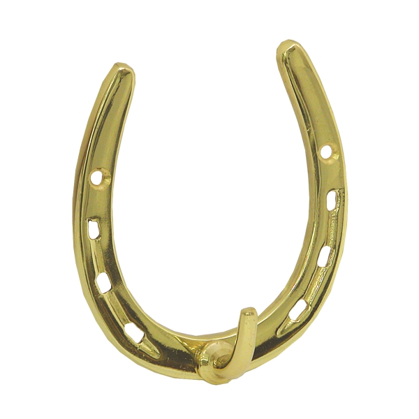 Brass Horseshoe Hook