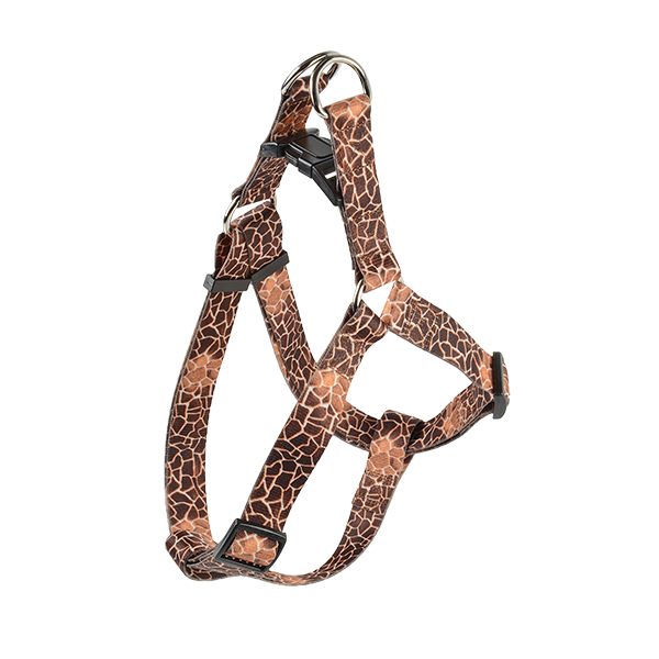 Animal Print Dog Harness
