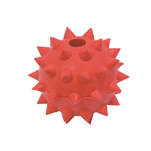 Spike Ball Rubber Dog Toy