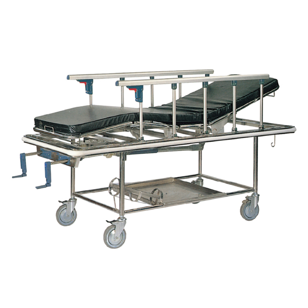 Patient Trolley with Two Cranks