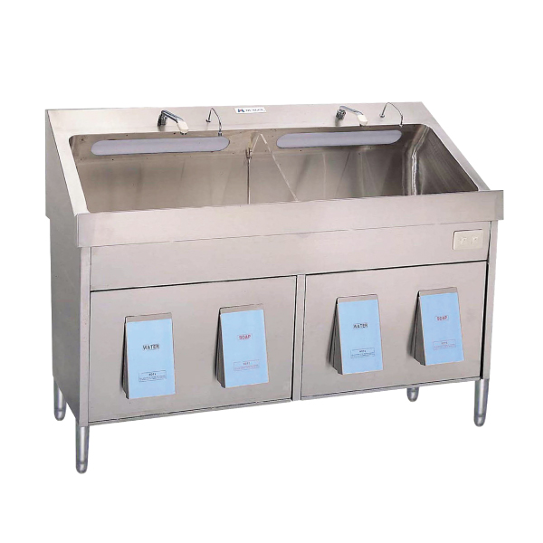 Surgical Scrub Station, Two Bay Appliance