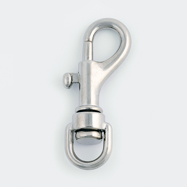 Bolt Snap, Rust proof metal snap hook ,Nickel plated , Eletro galvanized ,Brass platedChromium plated , Alloy zine die castingElectric Dipping Swivel round eye snaps 