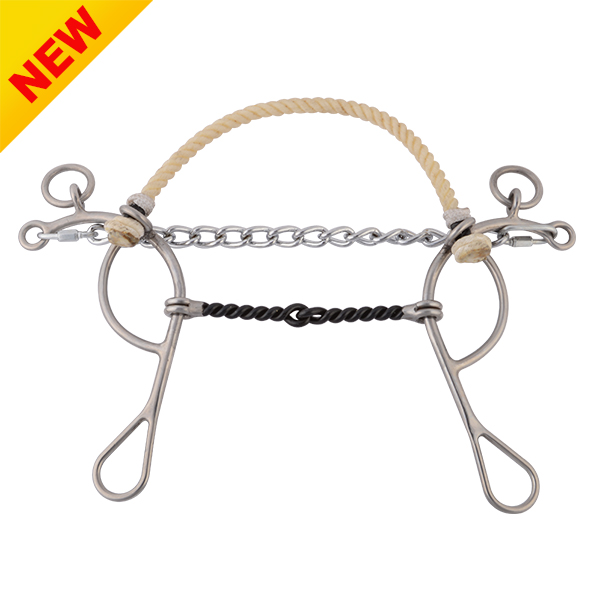 SS Hackamore Western Bit