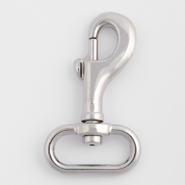 Bolt Snap, Rust proof metal snap hook ,Nickel plated , Eletro galvanized ,Brass platedChromium plated , Alloy zine die castingElectric Dipping Swivel loop eye snaps 