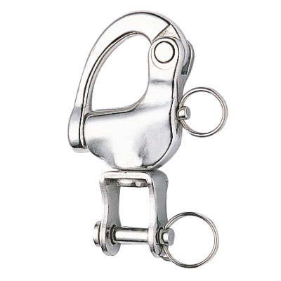 Stainless 316 Sheet Bracketeye Removable Pin, Jaw Swivel Snap Shackles 