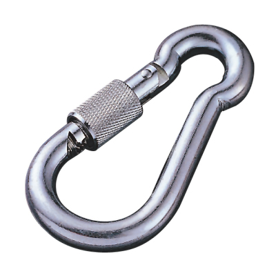 Snap Hooks, Zinc Plated with Eye