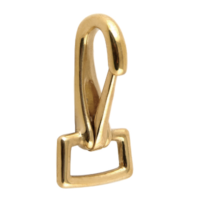 Solid Brass Heavy Type Rigid Strap Eye Tongue Snap