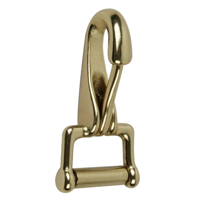 Malleable Iron Heavy Loop Snap Hook with Roller