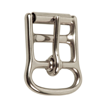 Stainless Steel Loss Wax Girth & Stirrup Buckle with Roller