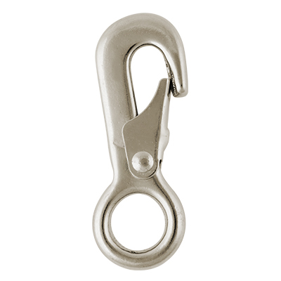 Cap Snap hook , Rigid eye Snap hook with safety latch ,Cast malleable iron hook