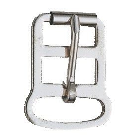 Sheet Steel Girth Buckle With Roller