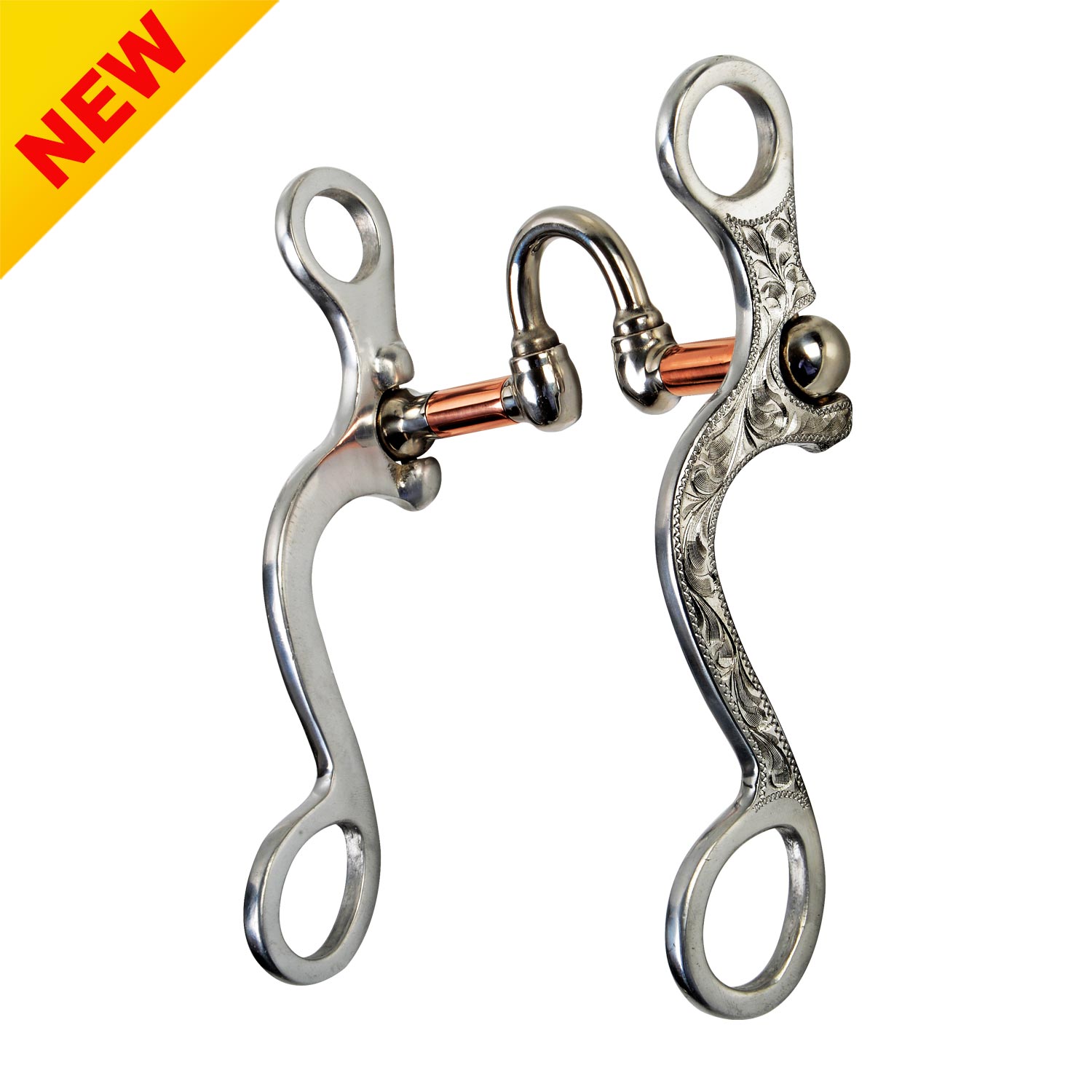 Aluminum Cheeks Western Bit