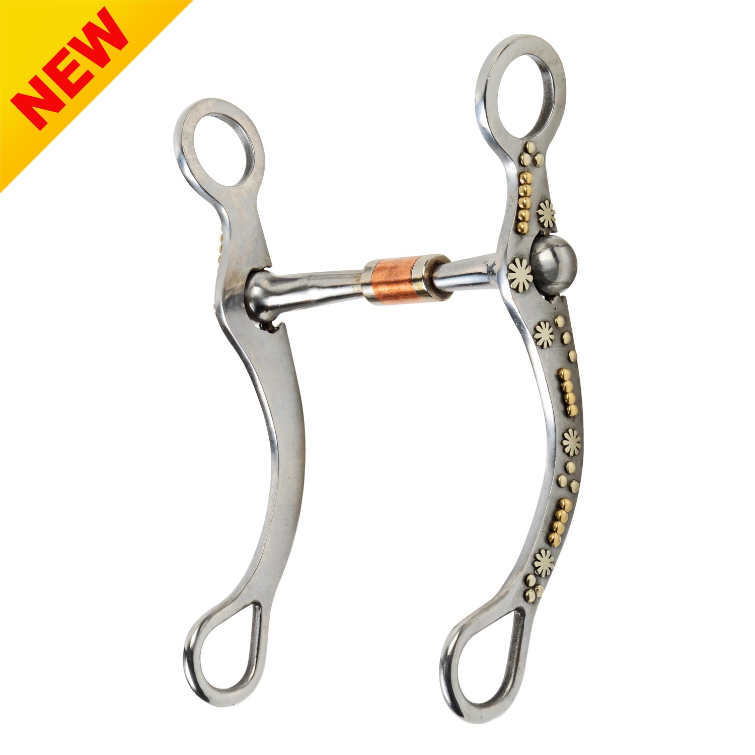 Polished Steel Western Bit