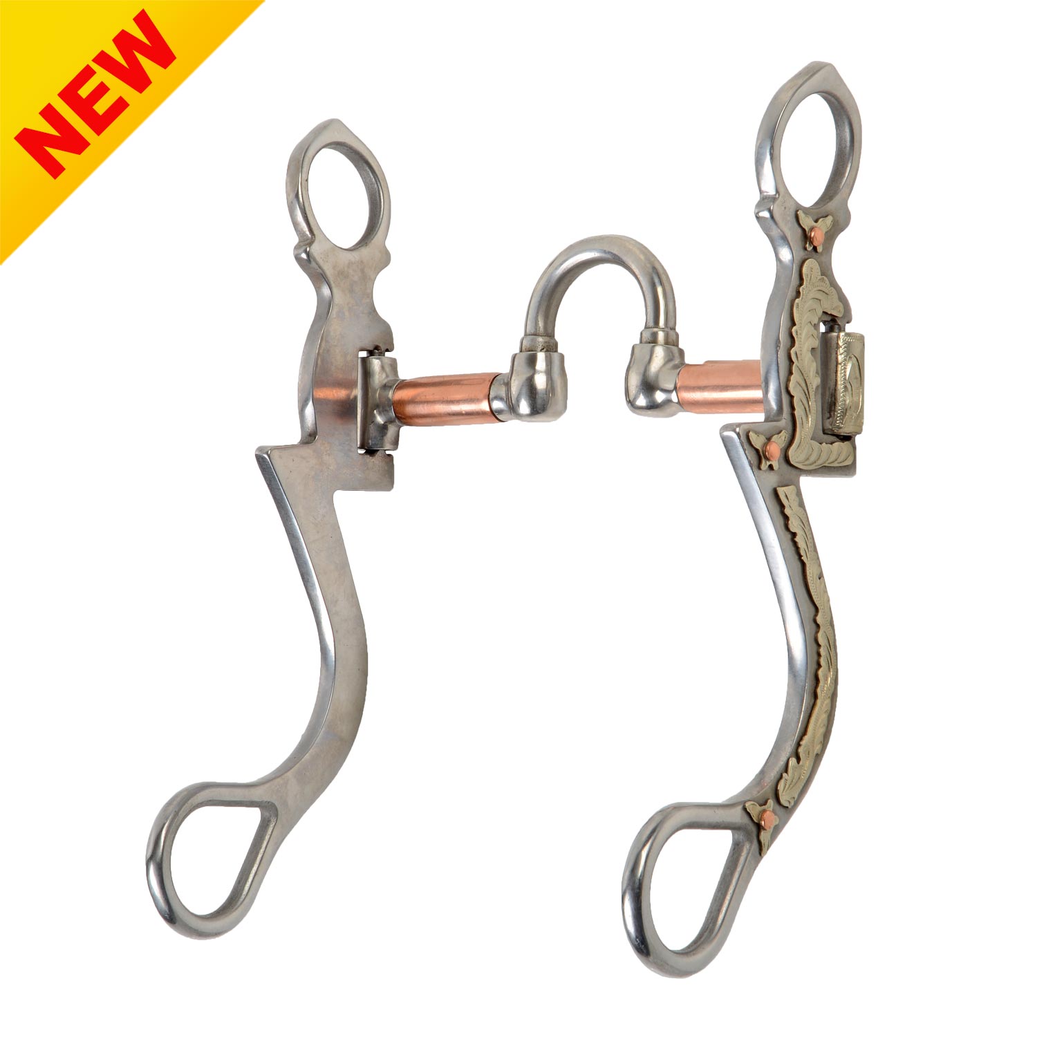 Polished Steel Western Bit