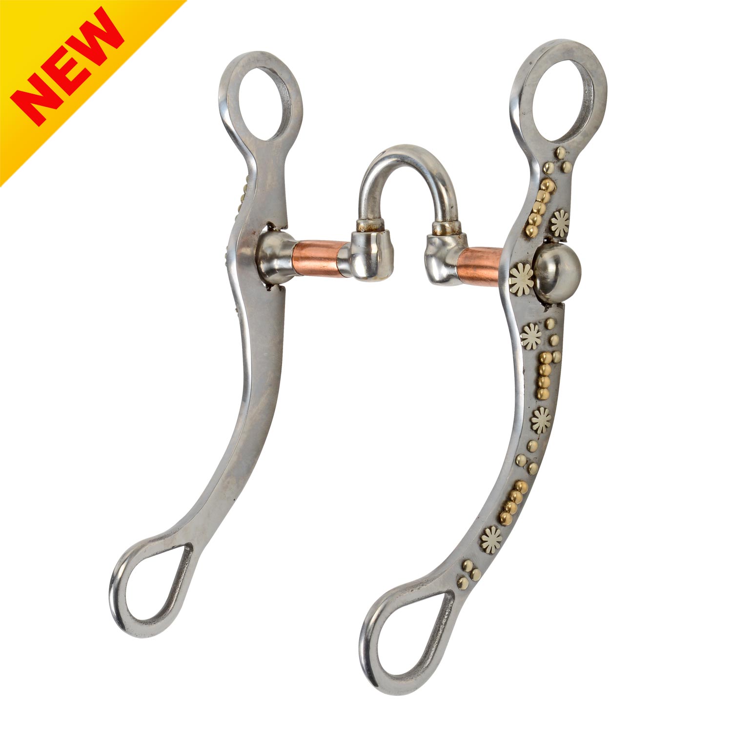 Polished Steel Western Bit