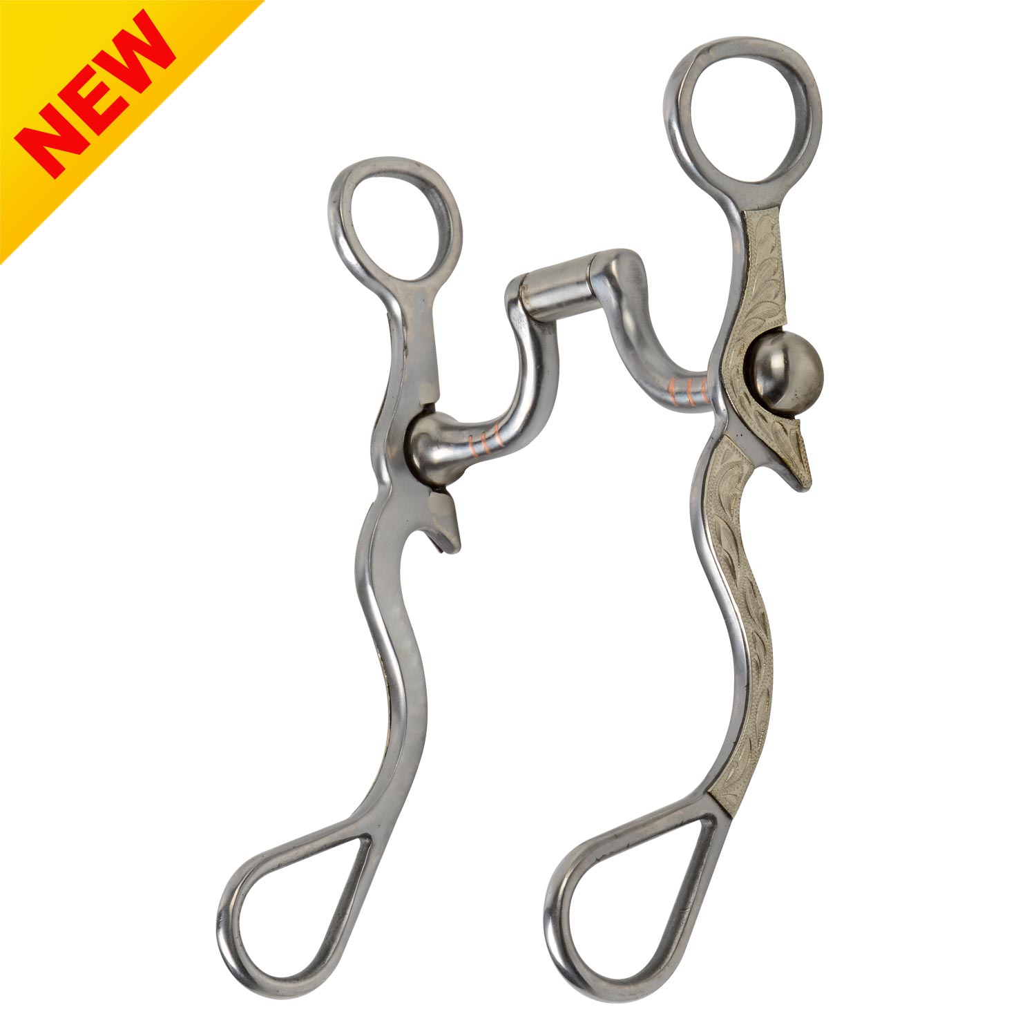 Polished Steel Western Bit