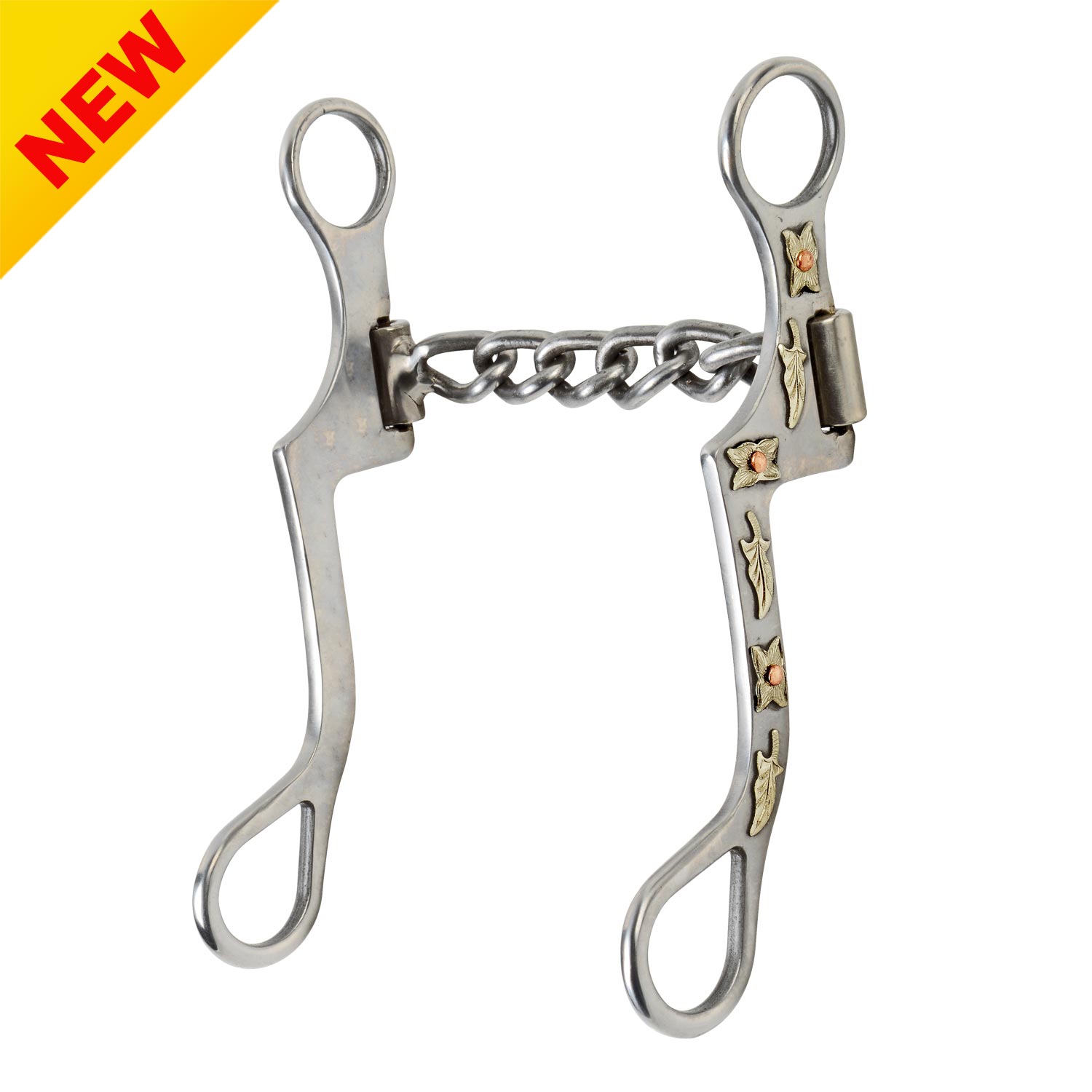 Polished Steel Western Bit