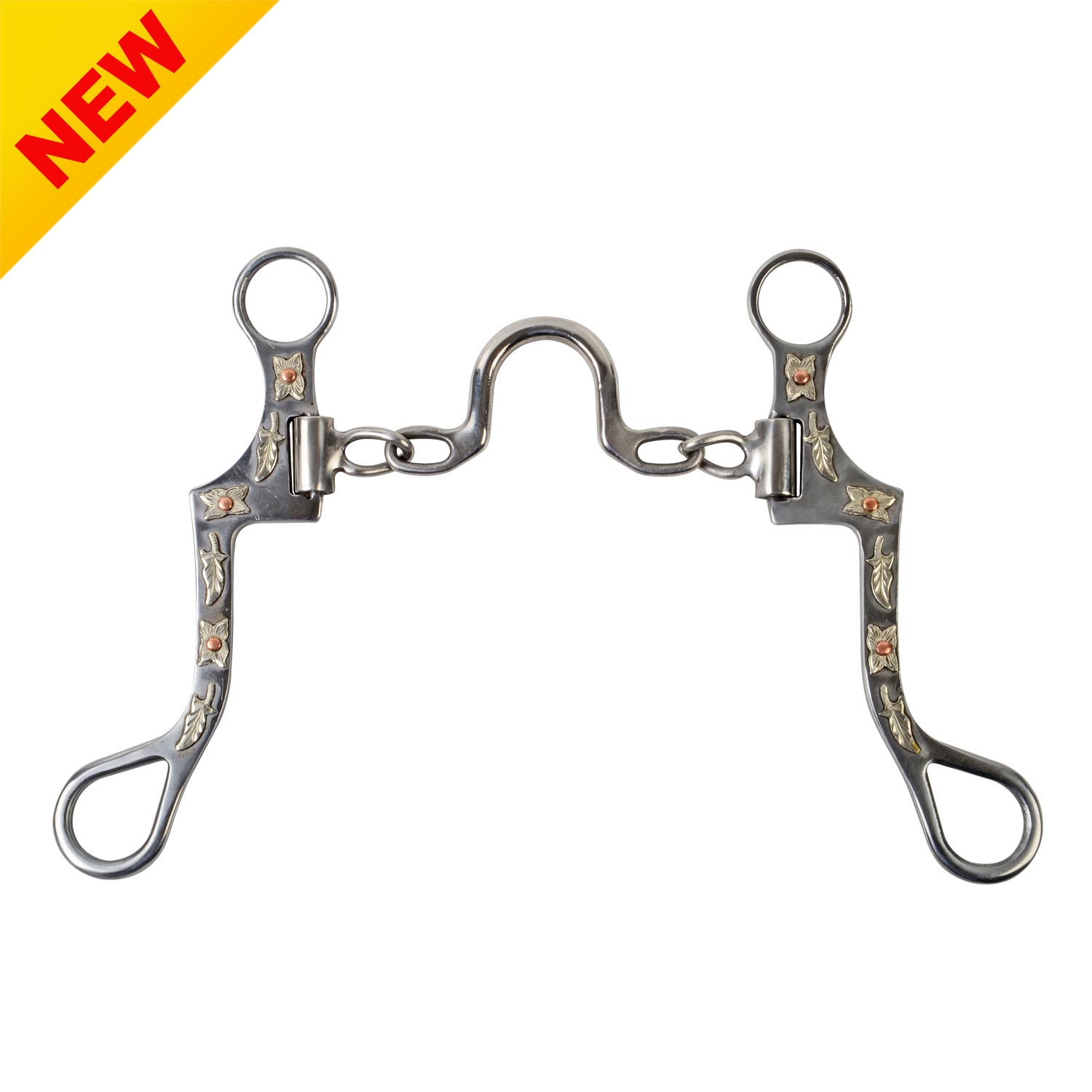 Polished Steel Western Bit