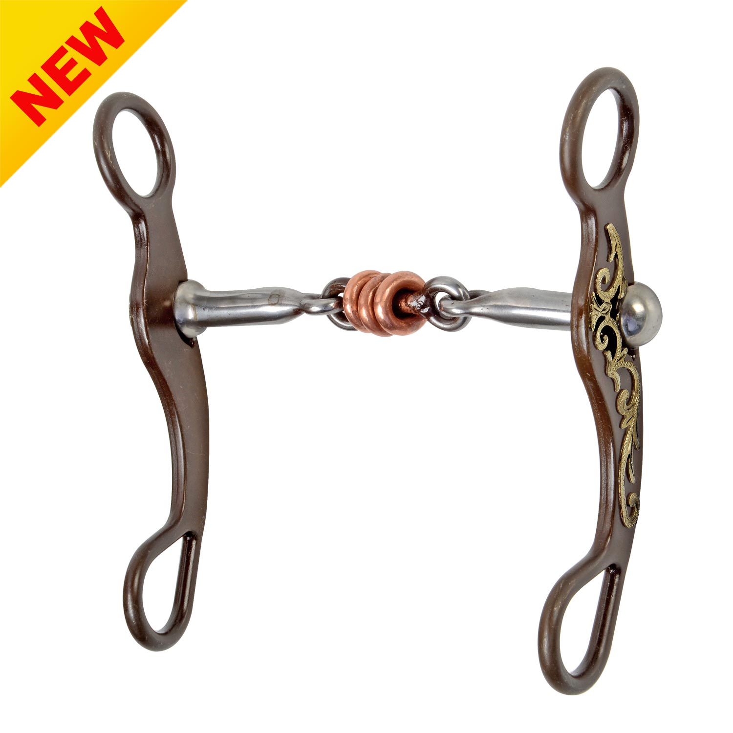 Brown Steel Western Bit