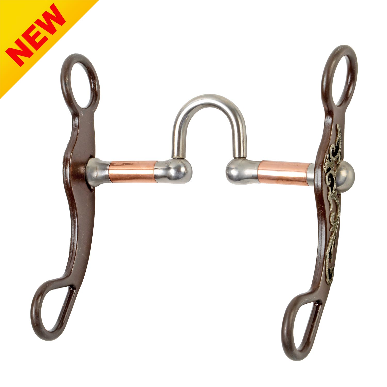 Brown Steel Western Bit