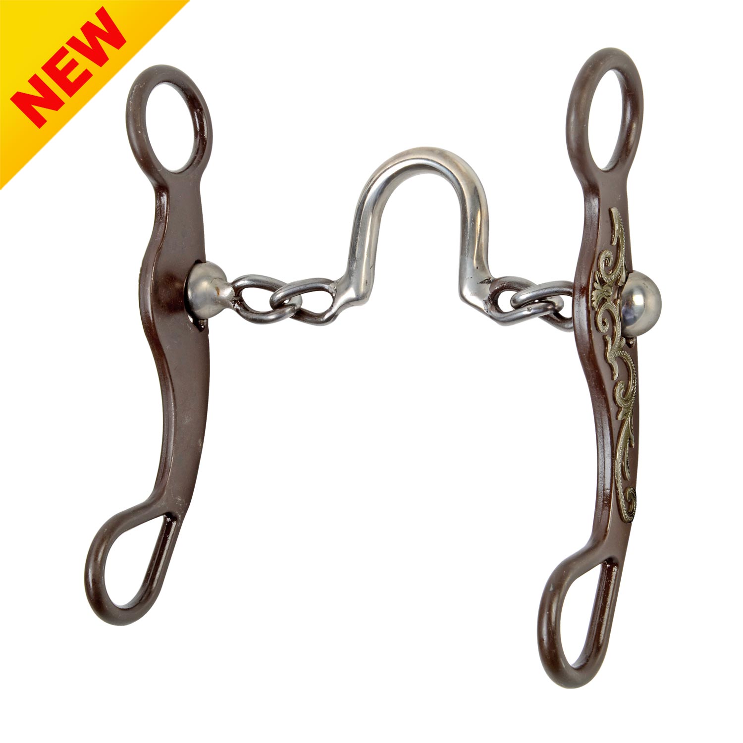 Brown Steel Western Bit